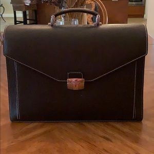 Barney’s Leather Briefcase
